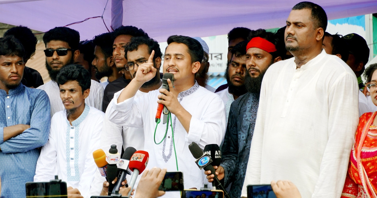 বিএনপির কথা কিংবা দফা দেখতে চাই না,অ্যাকশন চাই : সারজিস আলম