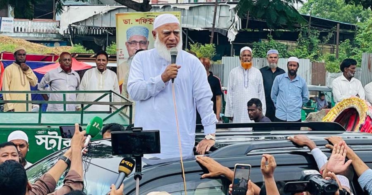 আমরা যেনতেন নির্বাচন চাই না : জামায়াত আমির