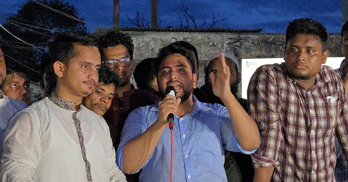 এই বাংলার মাটিতেই হাসিনাসহ হত্যাকারীদের বিচার নিশ্চিত করব, তারপর নির্বাচন : নাহিদ