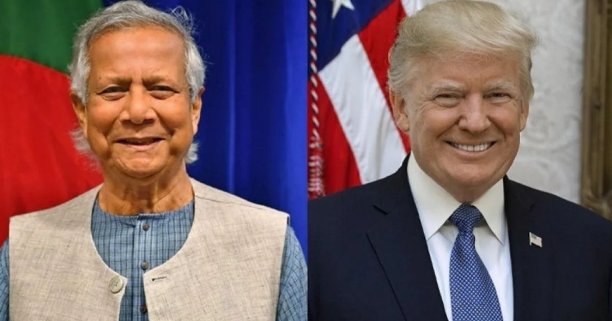 ড. ইউনূসকে ট্রাম্পের চিঠি, বাংলাদেশি পণ্যে ৩৫ শতাংশ শুল্ক আরোপ