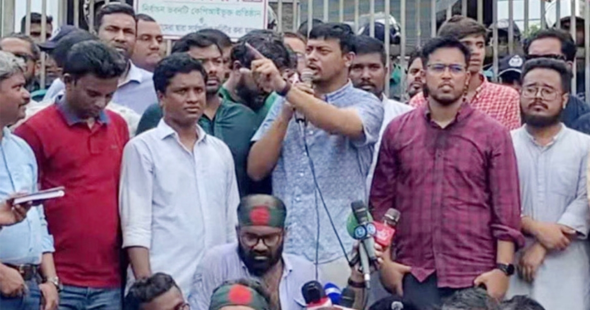 পুলিশ-আর্মি নিরাপত্তা দিতে না পারলে যুদ্ধ ঘোষণা করবো : নাসির উদ্দিন পাটোয়ারী