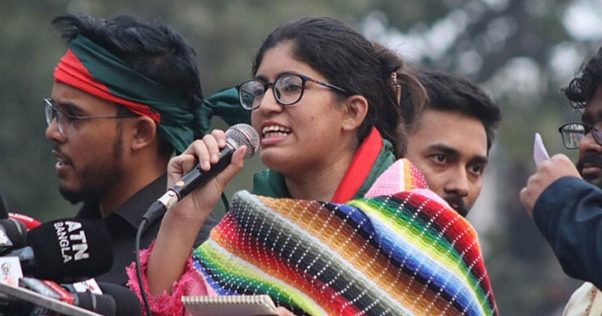 জুলাই কোনো সাউথ ইন্ডিয়ান সিনেমার দৃশ্য না,মানুষের ত্যাগের প্রতীক : উমামা ফাতেমা