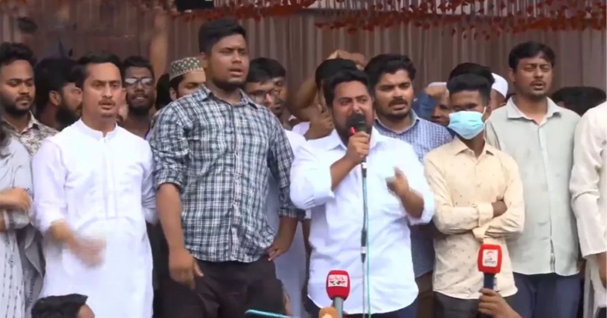 গোপালগঞ্জ যেন মুজিববাদীদের আশ্রয়কেন্দ্র না হয়ে ওঠে : নাহিদ ইসলাম