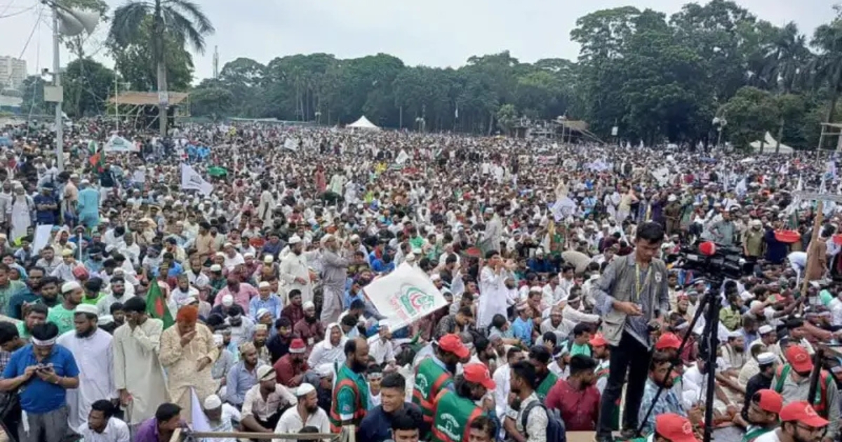সোহরাওয়ার্দী উদ্যানে জামায়াতের সমাবেশে লাখো মানুষের ঢল, ‘ইতিহাস’ গড়ল জামায়াত