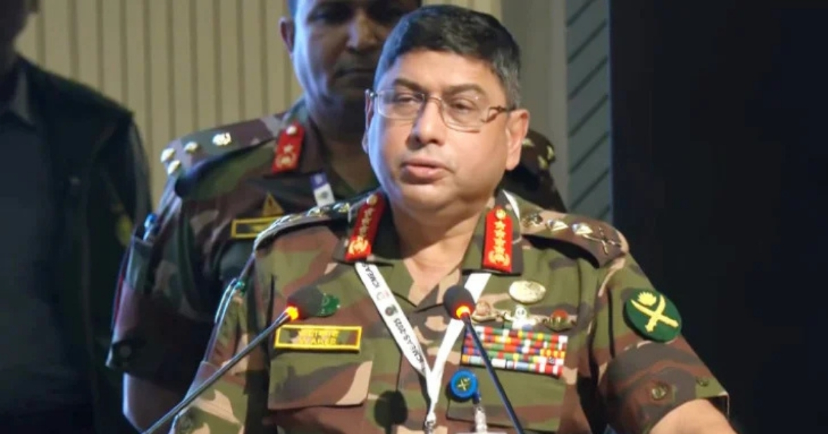 মানবিক ও ভালো মানুষ না হলে দেশের উন্নতি সম্ভব না : সেনাপ্রধান