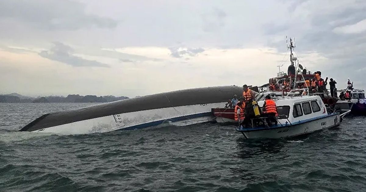 ভিয়েতনামে ক্রুজ জাহাজ ডুবে অন্তত ৩৮ জনের প্রাণহানি