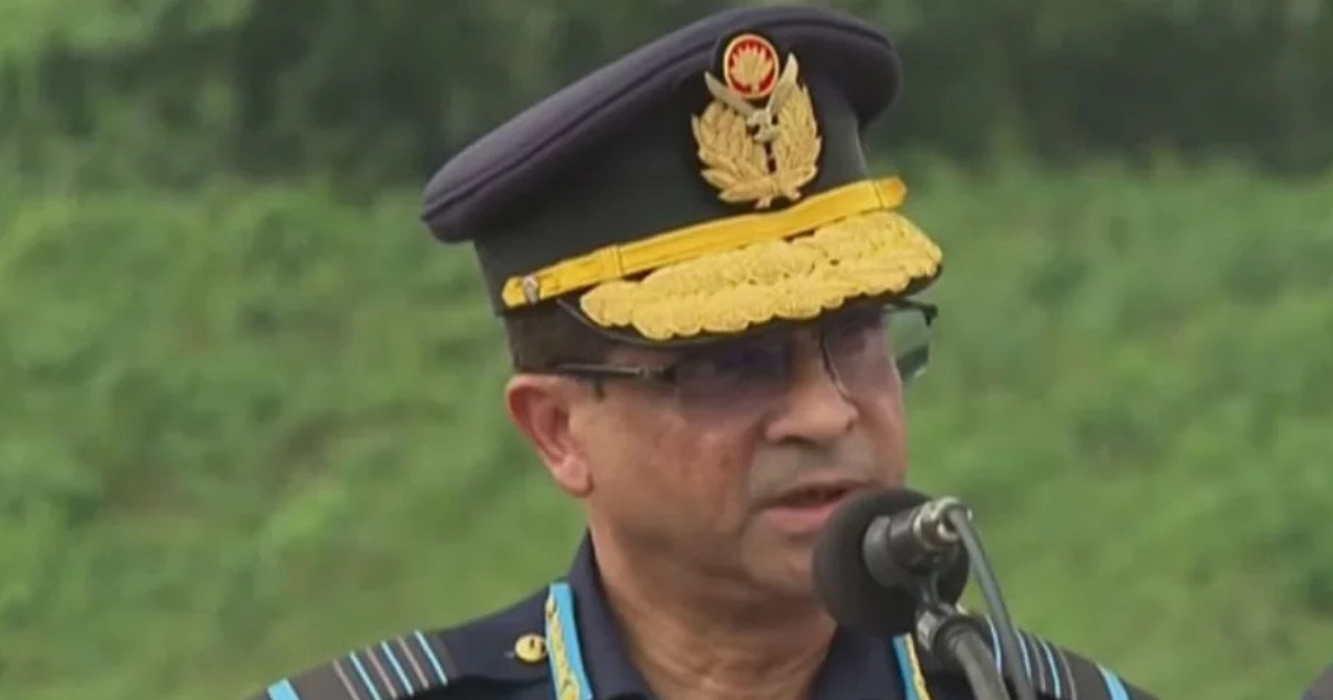 বিধ্বস্ত বিমানটি পুরোনো নয়, রক্ষণাবেক্ষণে কোনো আপস করি না : বিমান বাহিনী প্রধান