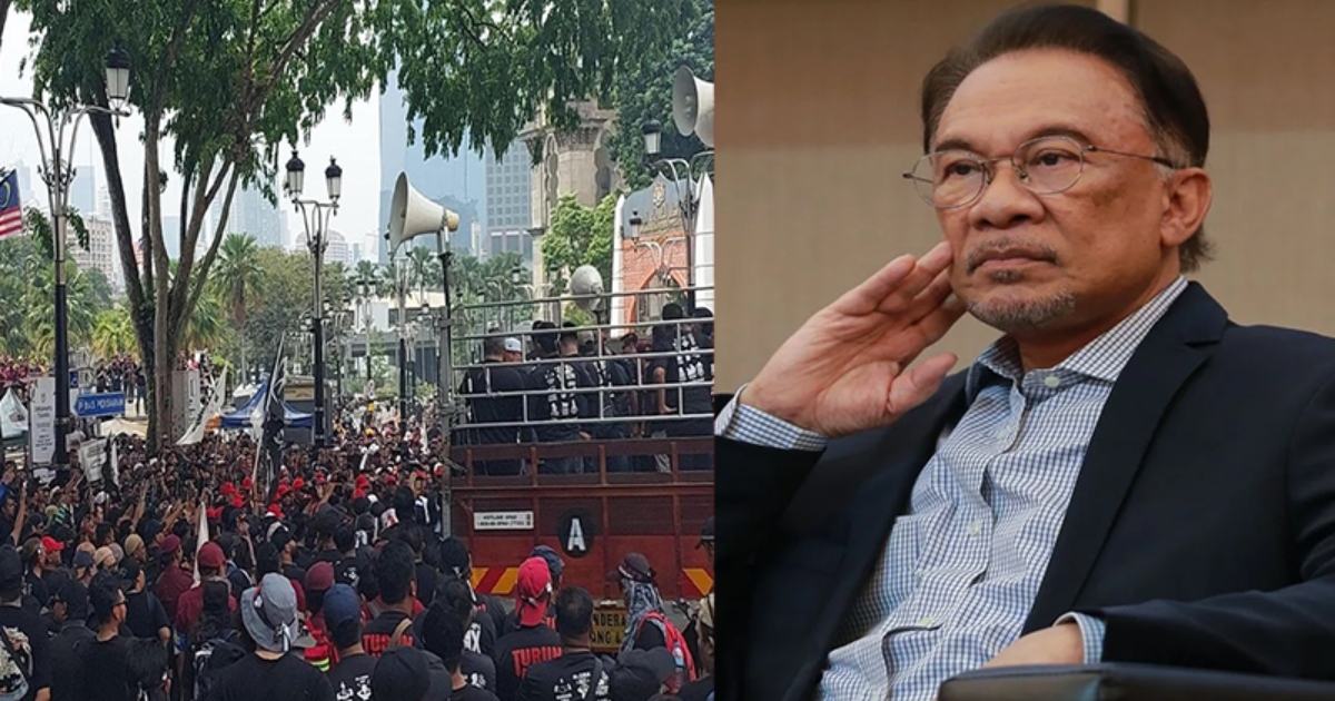 মালয়েশিয়ার প্রধানমন্ত্রীর পদত্যাগের দাবিতে হাজার হাজার মানুষের বিক্ষোভ