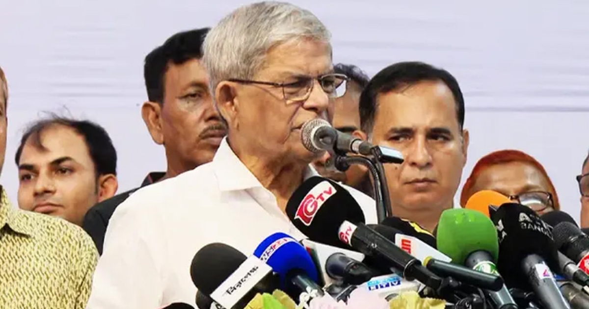 দেশ-বিদেশ থেকে ভাড়া করা লোক দিয়ে রাষ্ট্র পরিচালনা করা যায় না : মির্জা ফখরুল