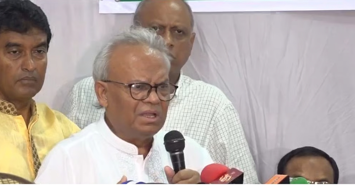 শেখ হাসিনাও তো বাঙালি মুসলমান,তাকে পুশইন করছেন না কেন ? : রিজভী