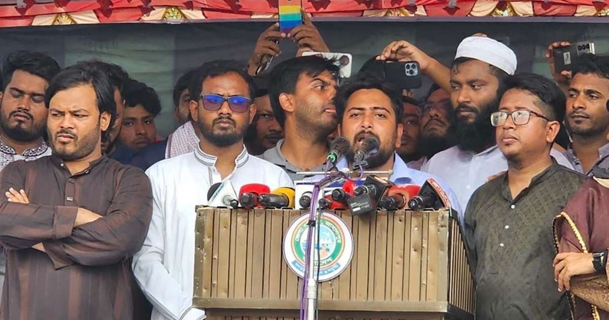 শুধু প্রধানমন্ত্রীর কথায় রাষ্ট্র চলবে না, এমন ব্যবস্থা চাই : নাহিদ