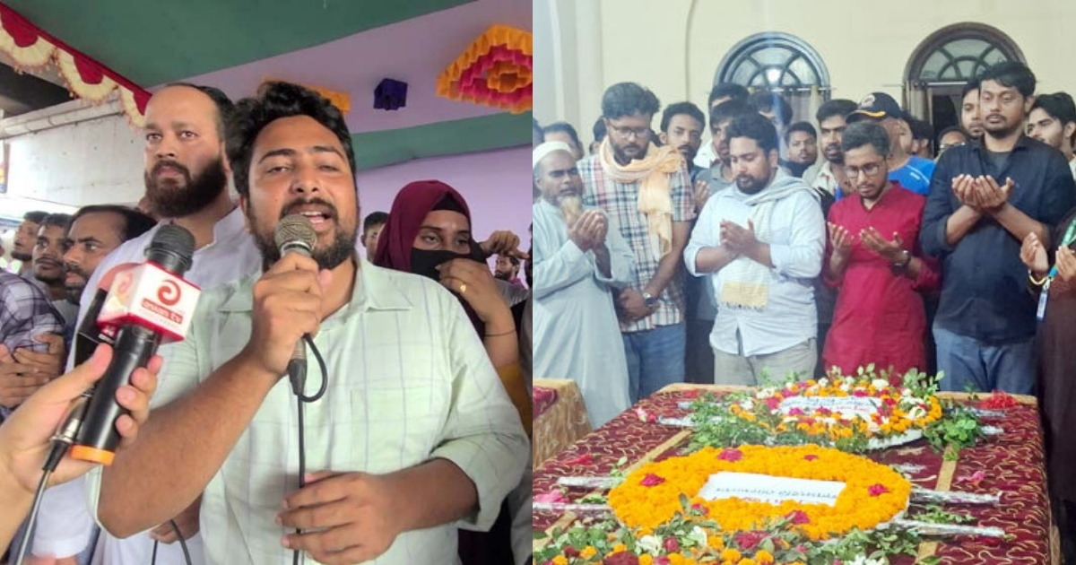 ব্রিটিশ-পিন্ডি-দিল্লির বিরুদ্ধে যেভাবে লড়েছিলেন ভাসানী,সেই পথেই দেশকে এগিয়ে নেব : নাহিদ