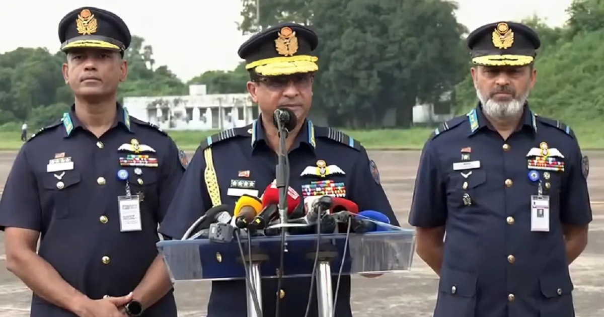 গুজবে কান না দেওয়ার আহ্বান বিমানবাহিনী প্রধানের