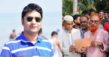 নির্মাণাধীন ভবনে দুর্ঘটনায় নিহত পরিবারের পাশে : ছাত্র দল সাধারণ সম্পাদক নাছির