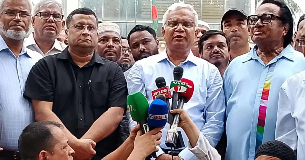 জনগণই ঠিক করবে কে কাকে লাল কার্ড দেখাবে : ডা. জাহিদ