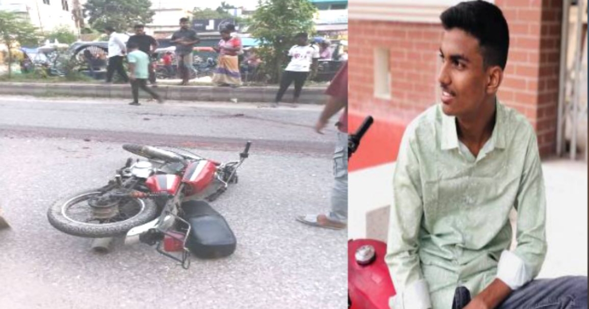 নাটোরে ট্রাকের সাথে ধাক্কায় এক মোটরসাইকেল আরোহী নিহত