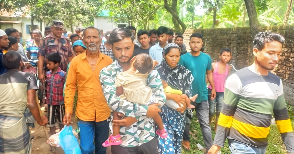 সীমান্ত দিয়ে বিএসএফ’র পুশইন, চার শিশুসহ ১০ জনকে আটক করেছে বিজিবি