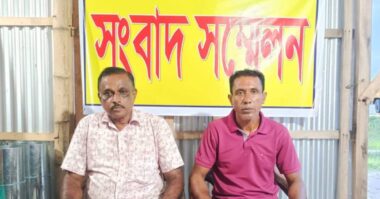 টুঙ্গিপাড়ায় সাংবাদিক ডেকে দুই আওয়ামী লীগ নেতার পদত্যাগ