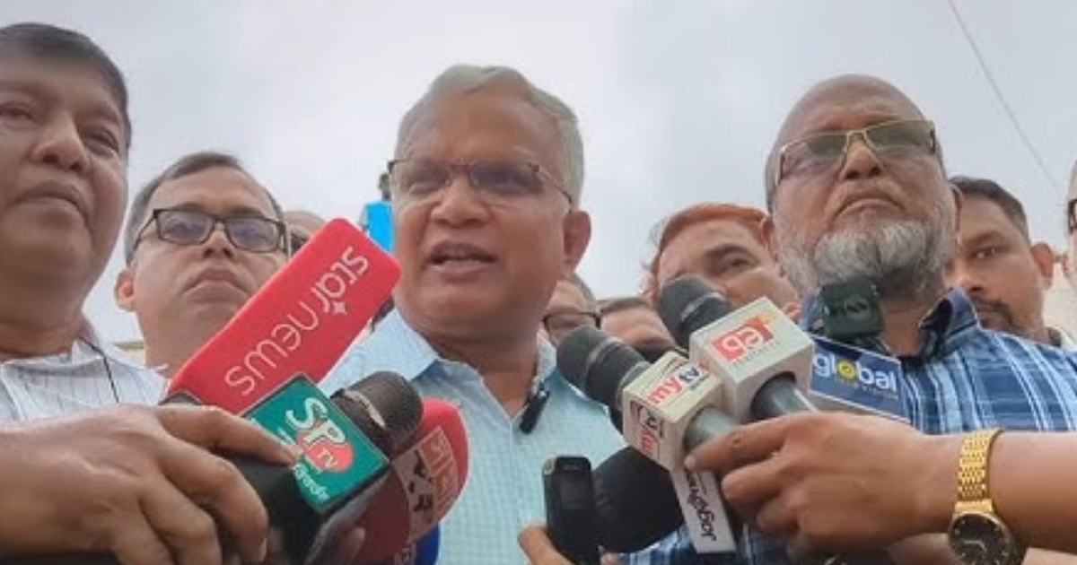 ধমক দিয়ে নির্বাচনের যাত্রা থামানো যাবে না : ডা. জাহিদ