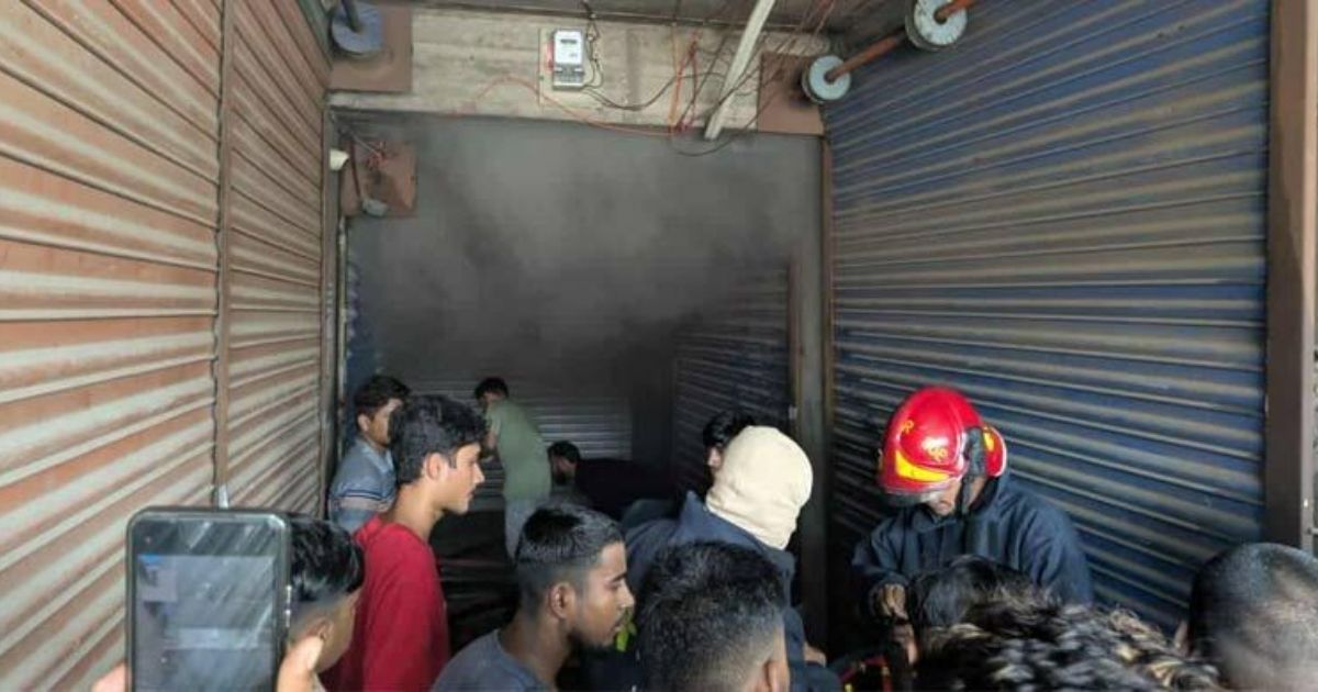 গুলিস্তান সুন্দরবন স্কয়ার মার্কেটে আগুন, নিয়ন্ত্রণে ১১ ইউনিট