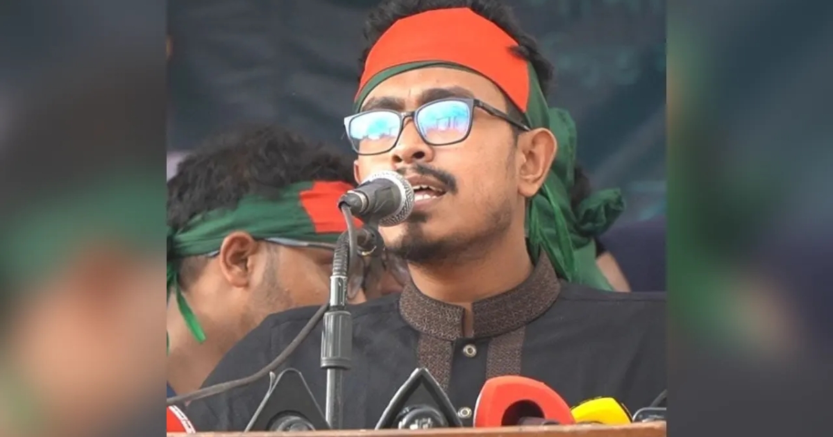 ছাত্রলীগে লুকিয়ে থাকা শিবিরকে বাঁচানোর অভিযোগ সম্পূর্ণ মিথ্যা : সাদিক কায়েম