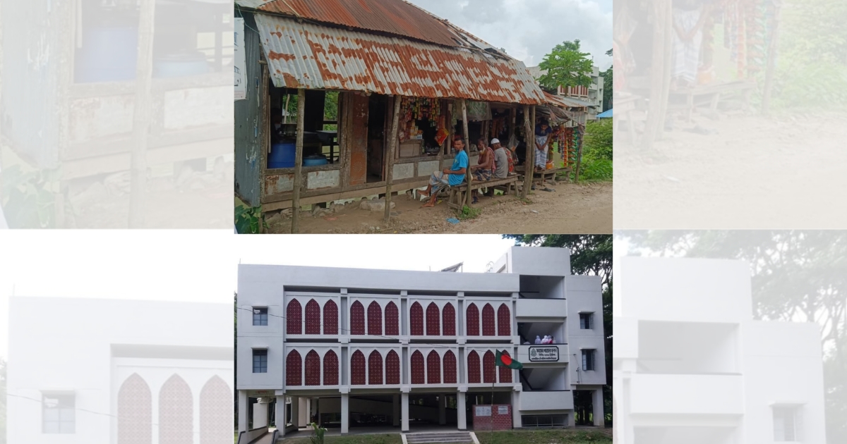 প্রভাব খাঁটিয়ে বিদ্যালয়ের জমি দখল করে ব্যবসা প্রতিষ্ঠান গড়ে তুলেছেন কৃষকলীগ নেতা