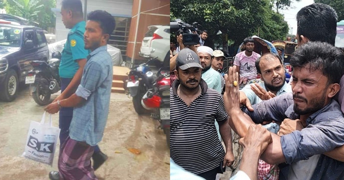 ৩২ নম্বরে ফুল দেওয়া সেই রিকশাচালকের জামিন, মুক্তিতে বাধা নেই