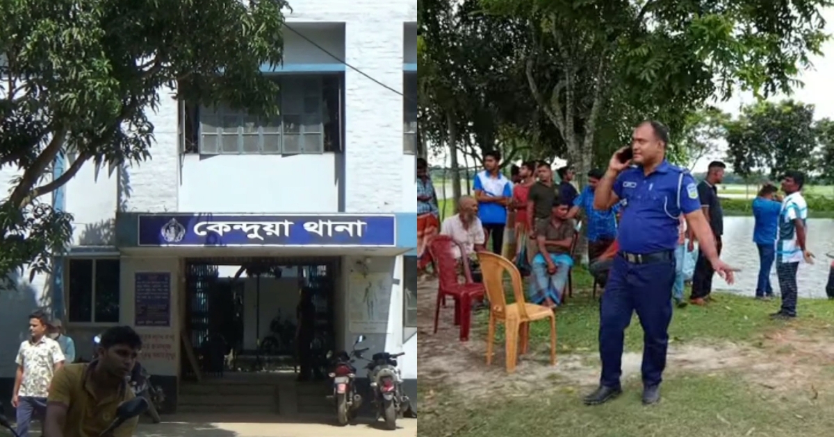 কেন্দুয়া সিএনজি চালকের গলা কাটা মরদেহ উদ্ধার