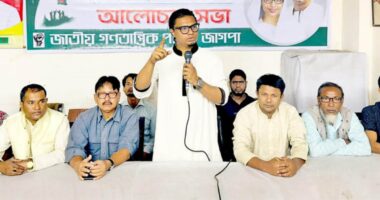 হাসিনার পক্ষে ভারতের যুদ্ধ ঘোষণা, এবার দিল্লির বিরুদ্ধে লড়তে হবে : রাশেদ প্রধান