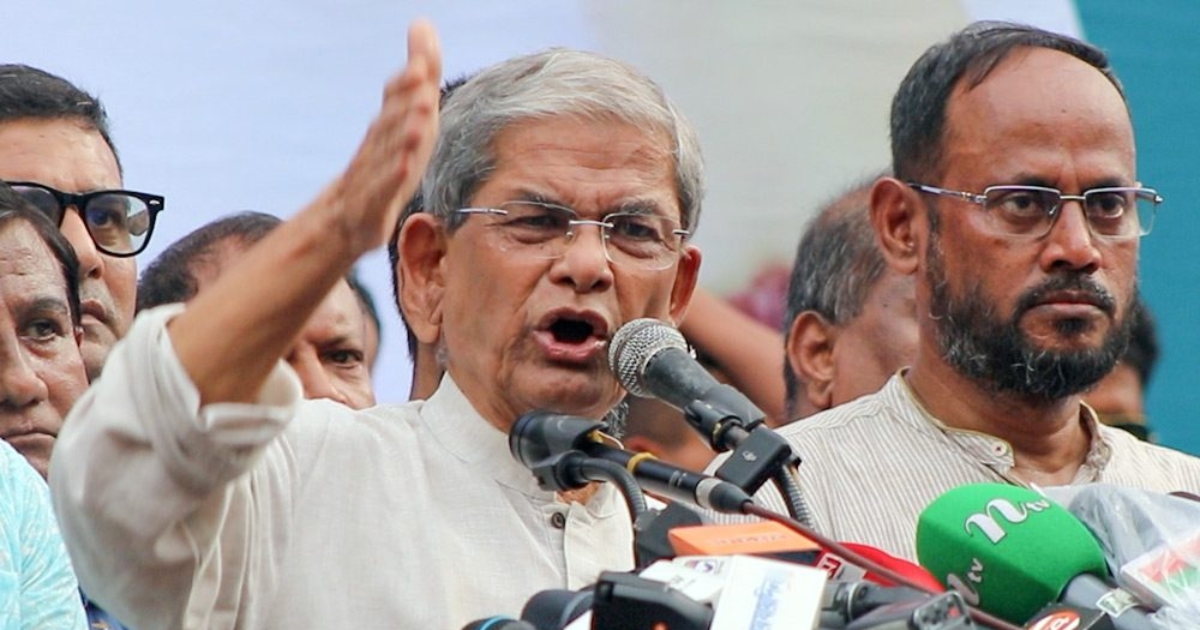 দেশে একাত্তরকে ভুলিয়ে দেওয়ার ষড়যন্ত্র চলছে : মির্জা ফখরুল