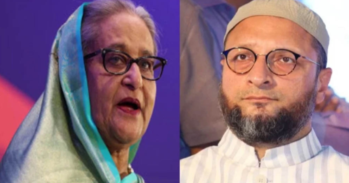 শেখ হাসিনাকে বাংলাদেশে ফেরত পাঠানোর দাবি  ভারতীয় এমপি ওয়েইসির