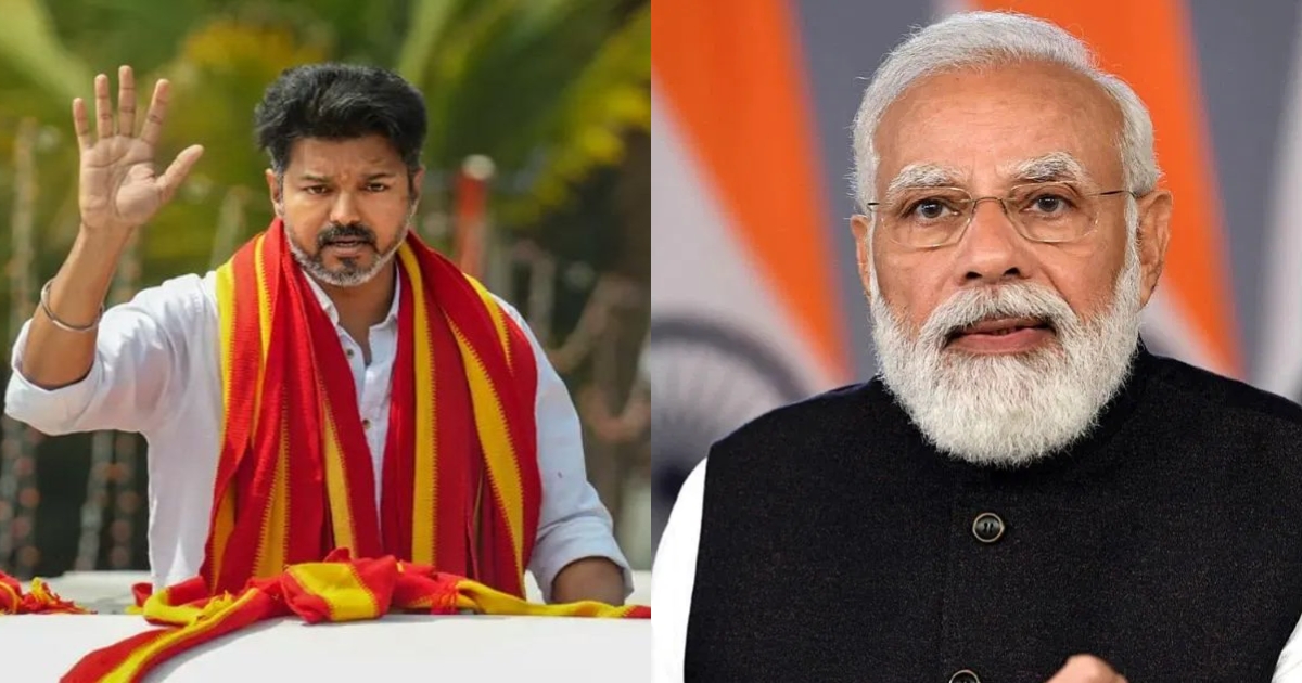 ‘ফ্যাসিবাদী বিজেপি’ ও মোদির বিরুদ্ধে যুদ্ধ ঘোষণা করলেন থালাপতি বিজয়