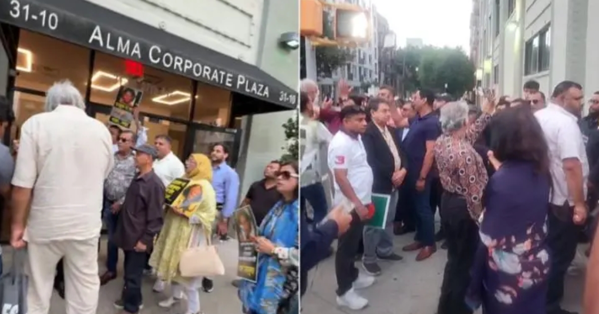 নিউইয়র্কে বাংলাদেশ কনস্যুলেটে  হামলা ও ভাঙচুর করেছে আওয়ামী লীগের নেতাকর্মীরা