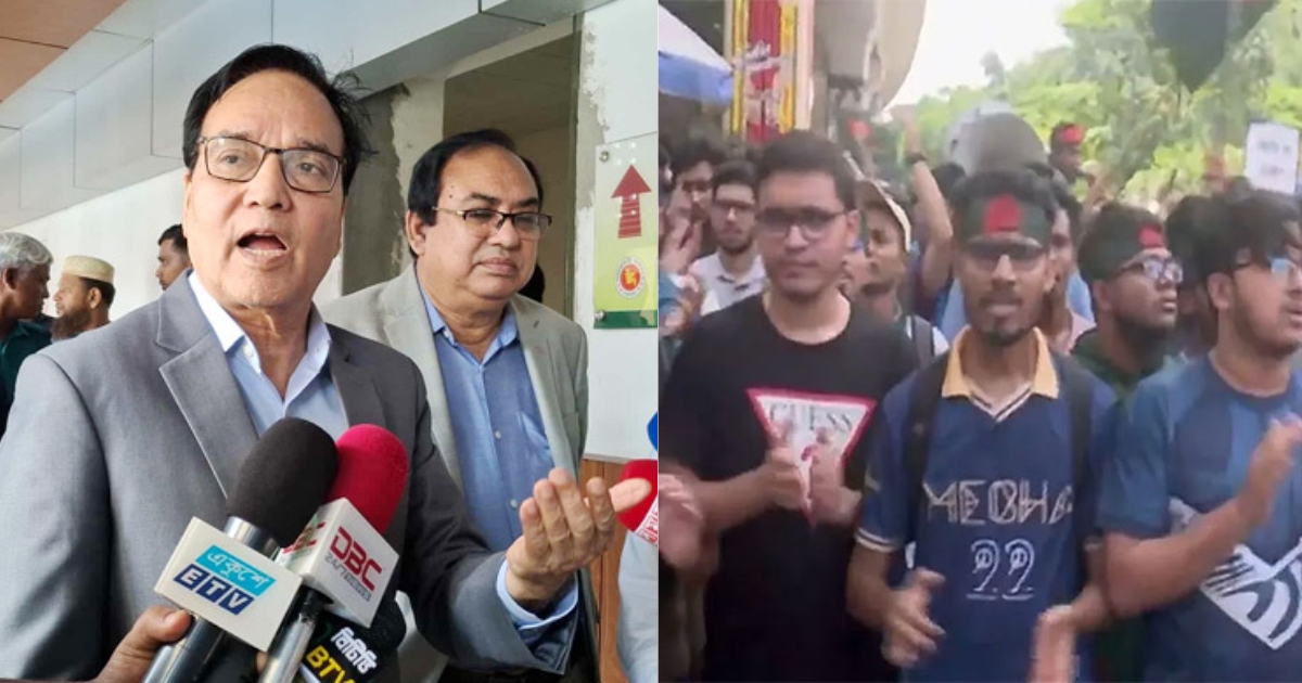 ‘বুয়েট শিক্ষার্থীদের অবরোধের প্রয়োজন নেই,দাবিগুলো প্রস্তাব আকারে দিলে সমাধান করে দেব : জনপ্রশাসন সচিব