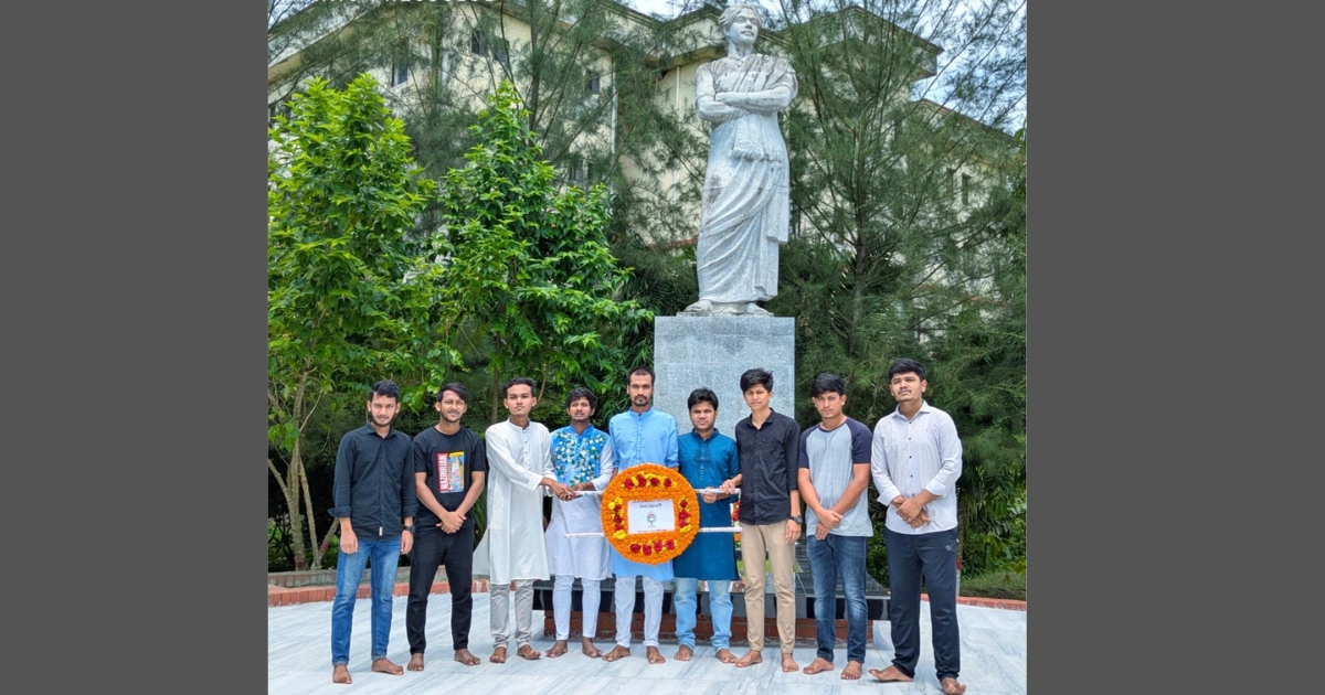 কবি নজরুলের ৪৯তম প্রয়াণ দিবসে নজরুল বিশ্ববিদ্যালয় প্রেসক্লাবের শ্রদ্ধাঞ্জলি