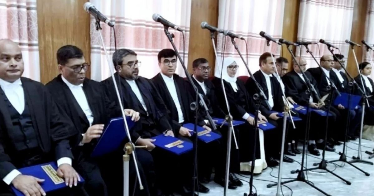 হাইকোর্টে শপথ নিলেন ২৫ বিচারপতি, আইন ব্যবস্থায় নতুন যুগের সূচনা