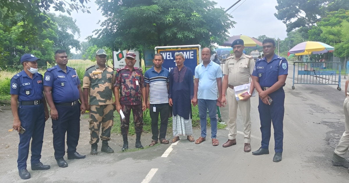 লালমনিরহাটে অবৈধ অনুপ্রবেশের দায়ে ৬ মাস কারাবাস শেষে ভারতীয় নাগরিক স্বদেশ প্রত্যাবাসিত