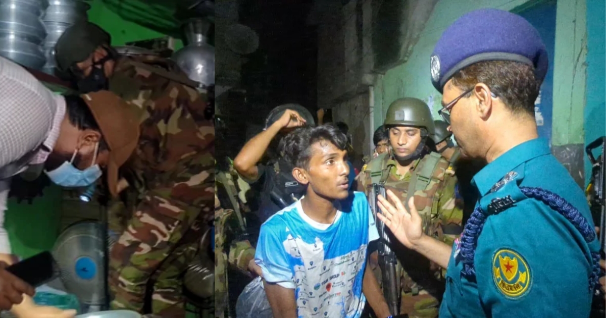 জেনেভা ক্যাম্পে পুলিশের পর সেনাবাহিনীর অভিযান