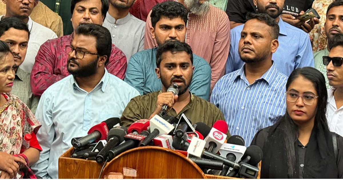 যে ব্যক্তিরা নির্বাচন করবে, তারা উপদেষ্টা হয় কীভাবে ? : রাশেদ খান