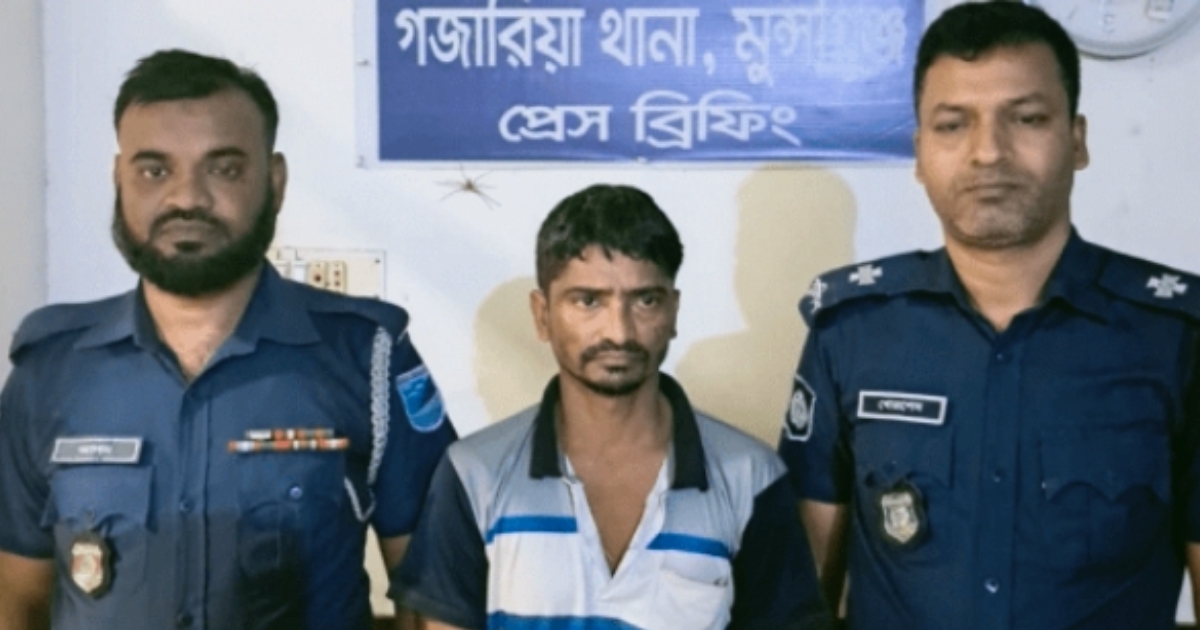 আবুল কাশেম হত্যা মামলার সাজাপ্রাপ্ত আসামি রিপন গ্রেফতার