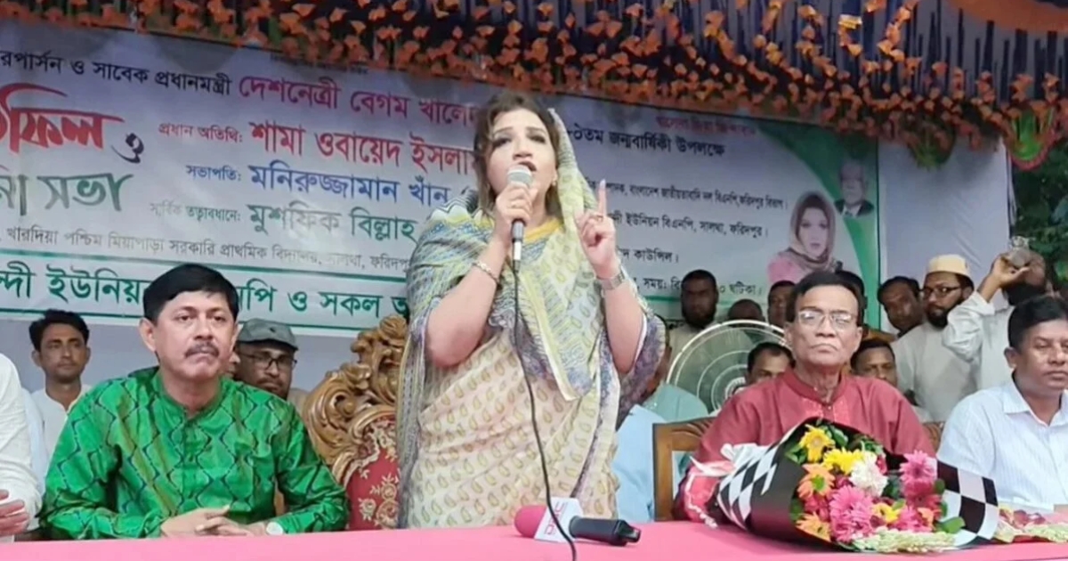 জনগণের ভোটে নির্বাচিত হয়েই বিএনপি পূর্ণাঙ্গ সংস্কার করবে : শামা ওবায়েদ