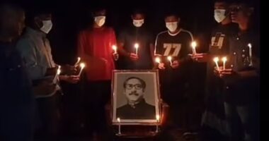 মাস্ক পরে শেখ মুজিবের মৃত্যুবার্ষিকী পালন, ৬ ছাত্রলীগ কর্মী আটক