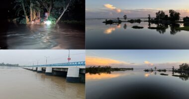 তিস্তার পানি বিপদসীমার ১৭ সেন্টিমিটার ওপরে, ১০ হাজারের বেশি পরিবার পানিবন্দী