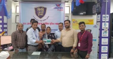 টুঙ্গিপাড়ায় কিস্তিতে মোবাইল ক্রেতার আকস্মিক মৃত্যু: ওয়ালটন প্লাজার মানবিক নগদ সহায়তা