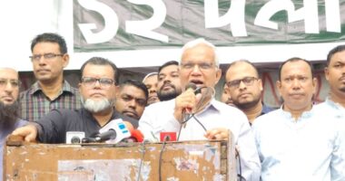 দেশে গণতন্ত্র প্রতিষ্ঠার বিরুদ্ধে ষড়যন্ত্র চলছে, রাজপথে থেকেই আমরা সব ষড়যন্ত্র রুখে দেব : ডা. জাহিদ