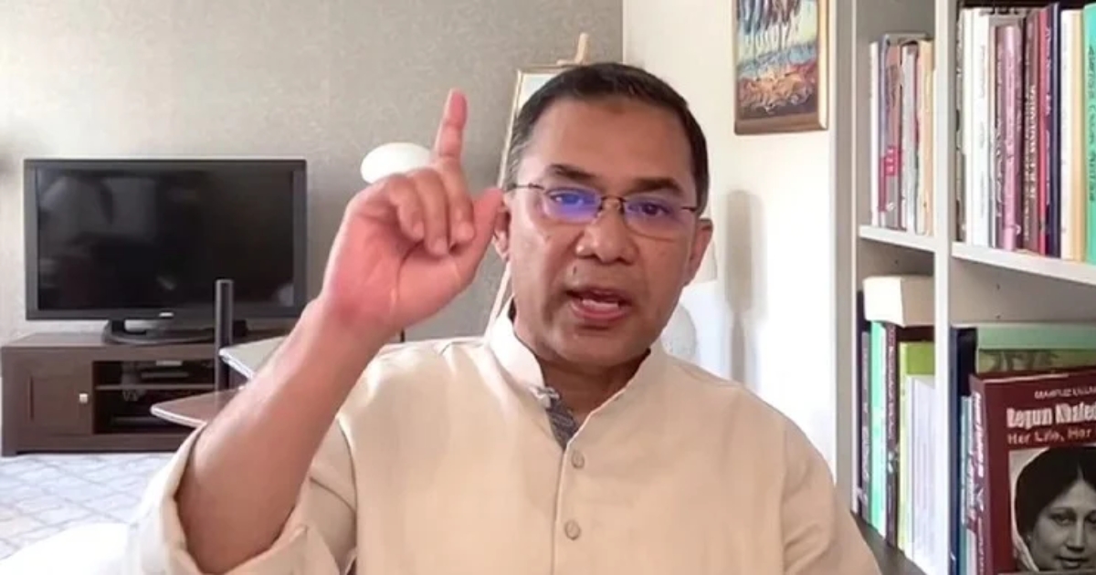 গণতন্ত্র পুনঃপ্রতিষ্ঠায় কাজ করতে হবে ঐক্যবদ্ধভাবে : তারেক রহমান