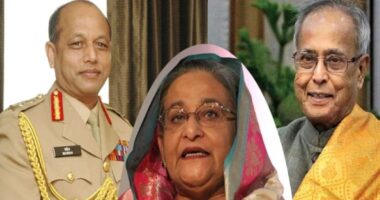 হাসিনাকে ক্ষমতায় আনতে মঈন ইউ আহমেদকে প্রস্তাব দেন প্রণব মুখার্জি