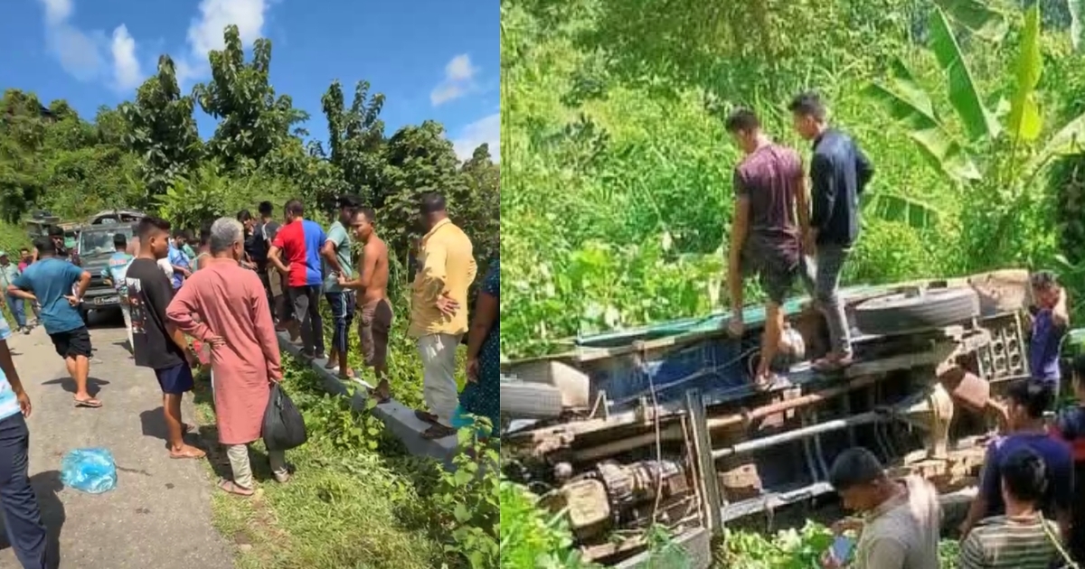 সাজেকে গাড়ি খাদে পড়ে খুলনা বিশ্ববিদ্যালয়ের ছাত্রী নিহত, আহত ১১