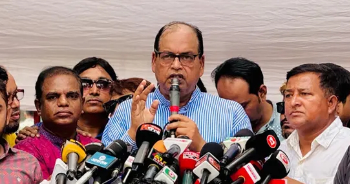 ভারতে বসে নির্বাচন ঠেকানোর ষড়যন্ত্র করছে শেখ হাসিনা : শামসুজ্জামান দুদু