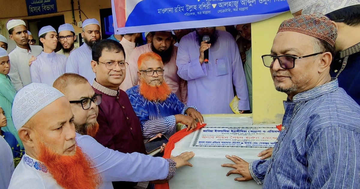 সেনবাগে এতিমখানার নতুন ভবনের উদ্বোধন অনুষ্ঠিত